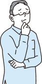 入れ歯について相談したい男性